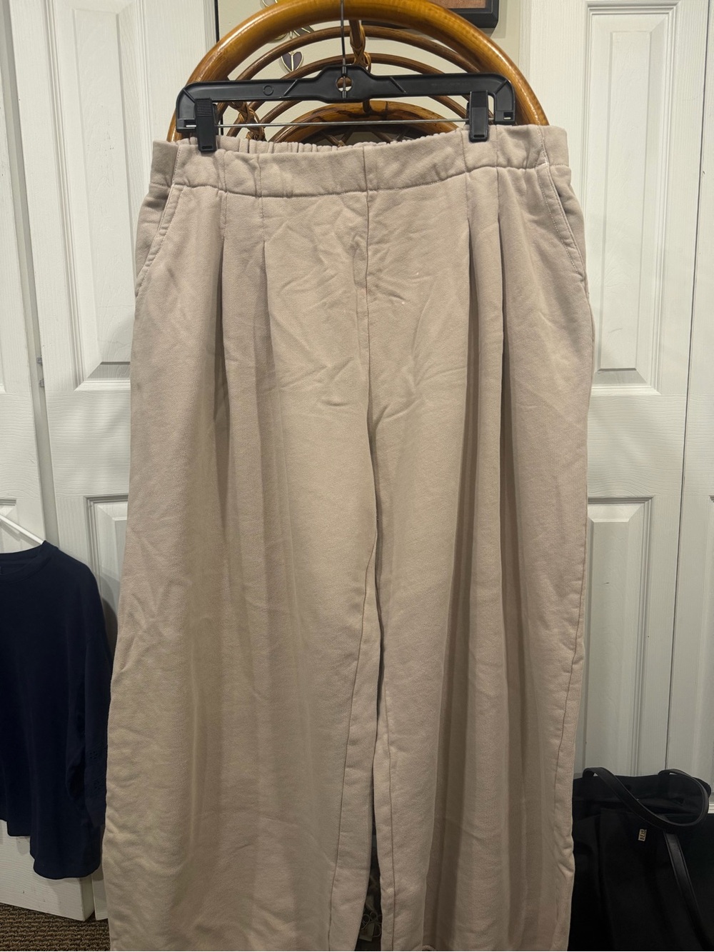 Aerie Street Trouser in Light Taupe